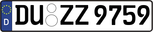 DU-ZZ9759