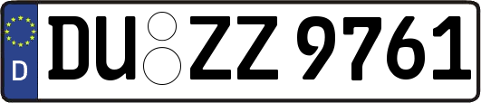 DU-ZZ9761