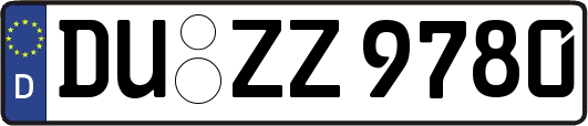 DU-ZZ9780