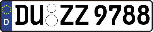 DU-ZZ9788
