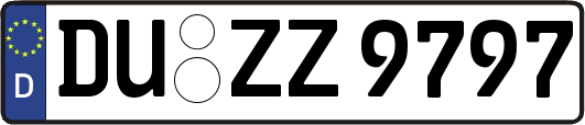 DU-ZZ9797
