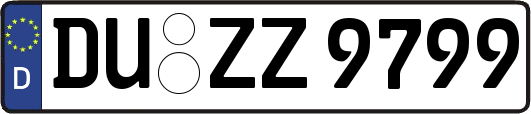 DU-ZZ9799