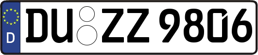 DU-ZZ9806