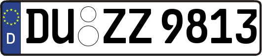 DU-ZZ9813