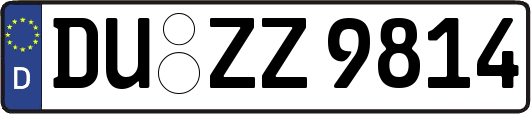 DU-ZZ9814