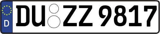 DU-ZZ9817