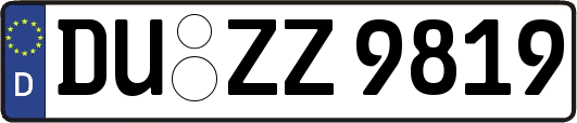 DU-ZZ9819