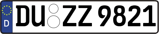 DU-ZZ9821