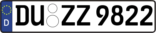 DU-ZZ9822