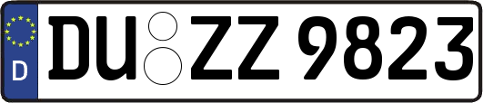 DU-ZZ9823