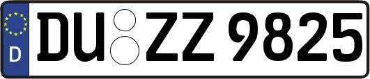 DU-ZZ9825