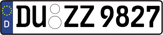 DU-ZZ9827