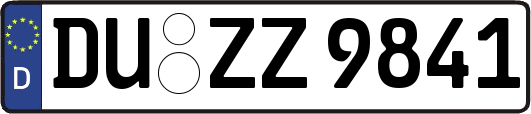 DU-ZZ9841