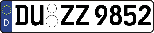 DU-ZZ9852