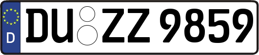 DU-ZZ9859