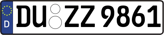 DU-ZZ9861