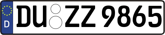 DU-ZZ9865