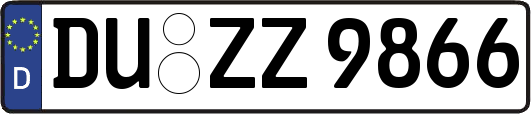 DU-ZZ9866