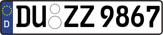 DU-ZZ9867