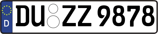 DU-ZZ9878