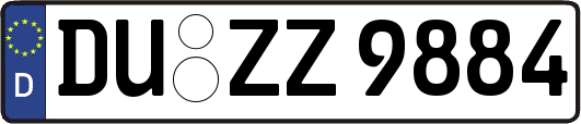 DU-ZZ9884