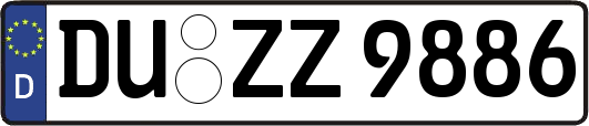 DU-ZZ9886