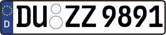 DU-ZZ9891