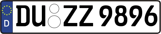 DU-ZZ9896