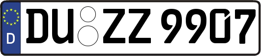 DU-ZZ9907