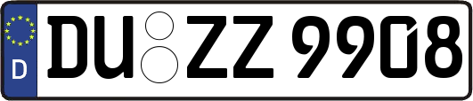 DU-ZZ9908