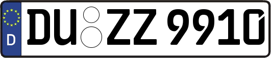 DU-ZZ9910