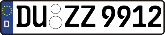 DU-ZZ9912