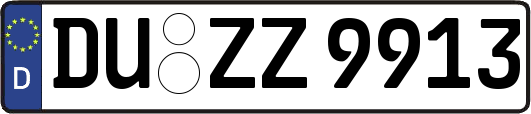 DU-ZZ9913