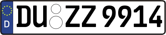 DU-ZZ9914