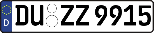 DU-ZZ9915