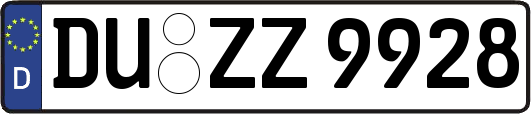 DU-ZZ9928