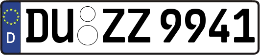DU-ZZ9941
