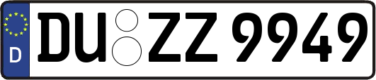 DU-ZZ9949