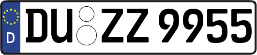 DU-ZZ9955