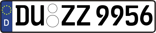 DU-ZZ9956