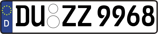 DU-ZZ9968