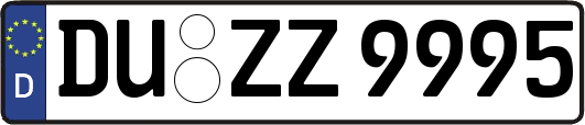 DU-ZZ9995