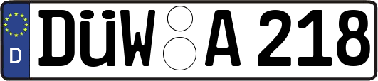 DÜW-A218