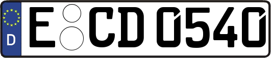 E-CD0540