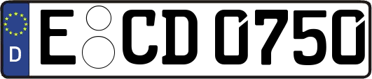 E-CD0750