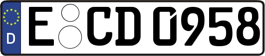 E-CD0958