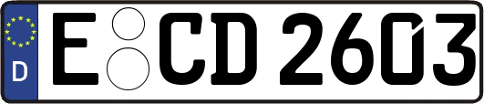 E-CD2603