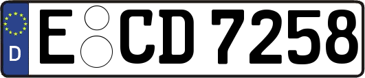 E-CD7258