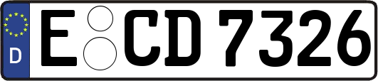 E-CD7326
