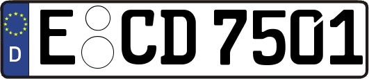 E-CD7501